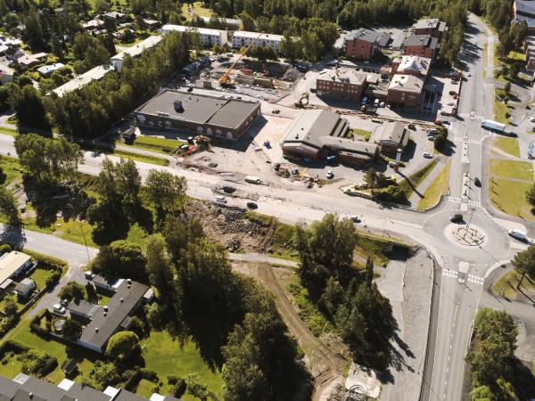 Smedsby centrum - Sepänkylän keskusta