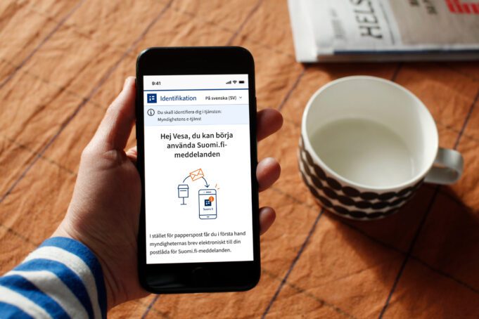 Suomi.fi-meddelanden.